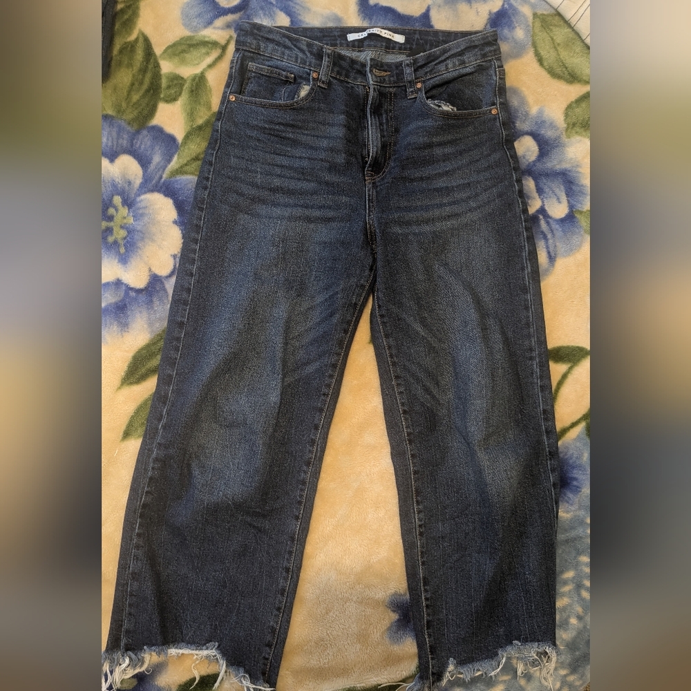 Celebrity Pink Blue Flare Jeans - Picture 2 of 5